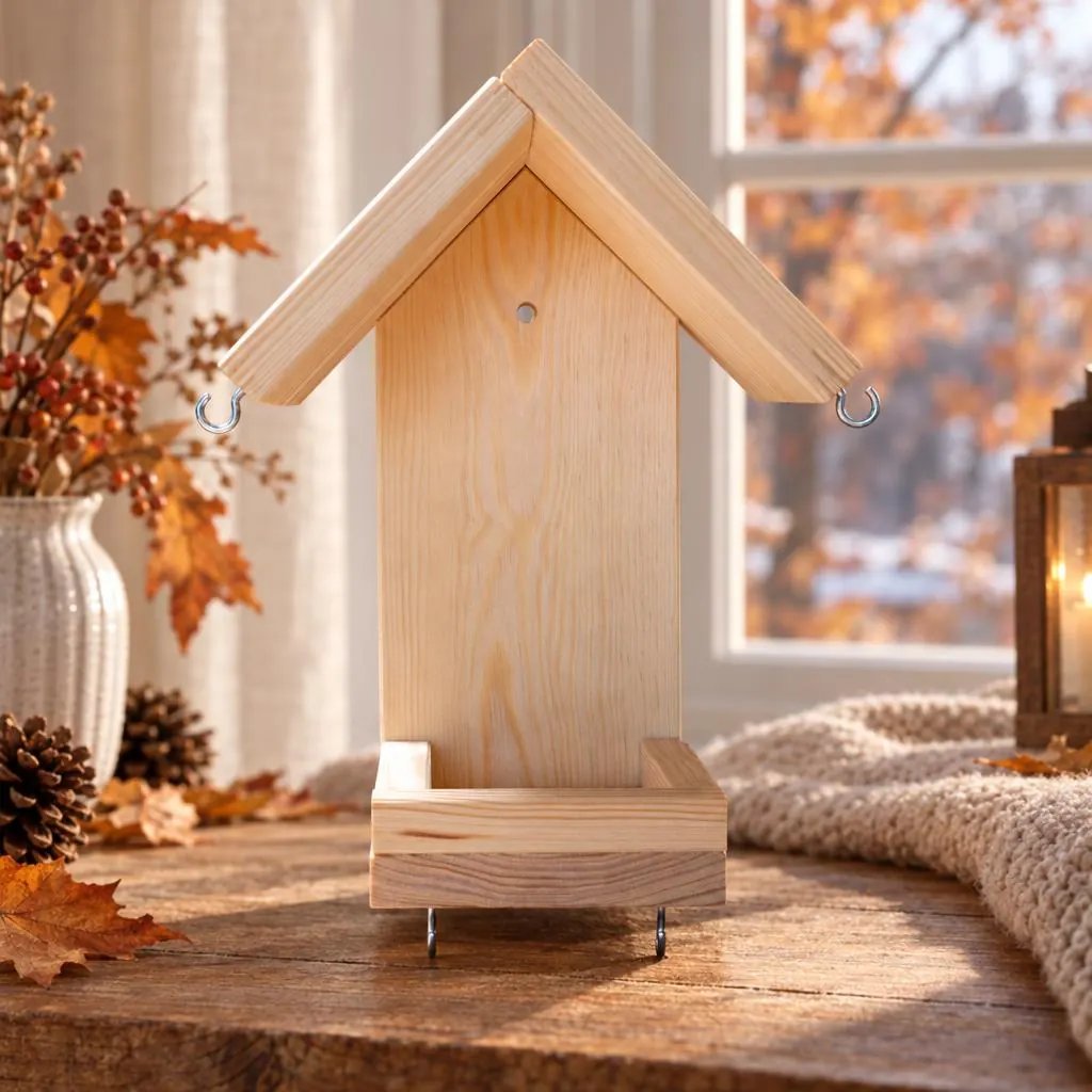 Futterhaus aus Holz