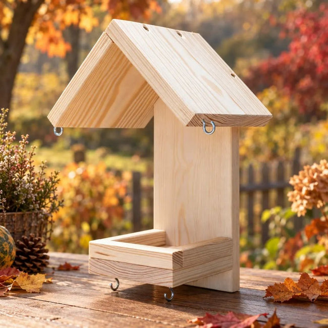 Futterhaus aus Holz