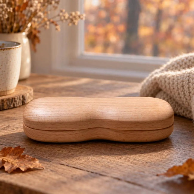 Brillenetui aus Holz