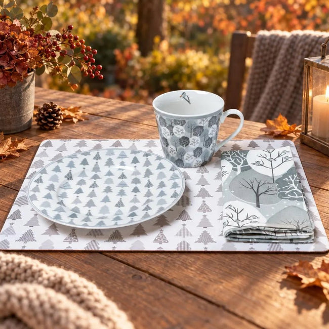 Frühstücks-Set mit Baummotiv