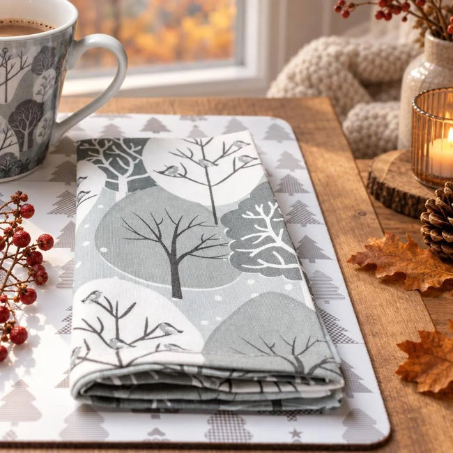 Frühstücks-Set mit Baummotiv