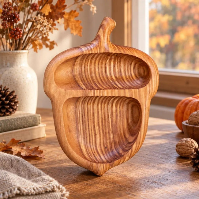 Handgefertigte Holzschale aus Esche