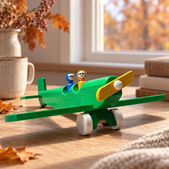 Flugzeug aus Holz