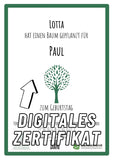 Personalisiertes Zertifikat - Digital (PDF) oder gedruckt