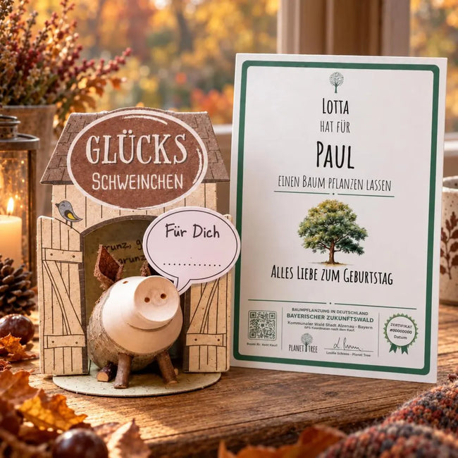 Glücksschweinchen "Für Dich..."