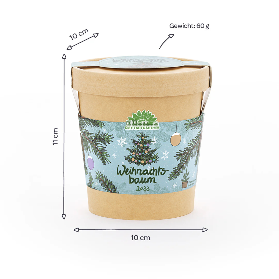 Weihnachtsbaum im Becher – Produktdetails