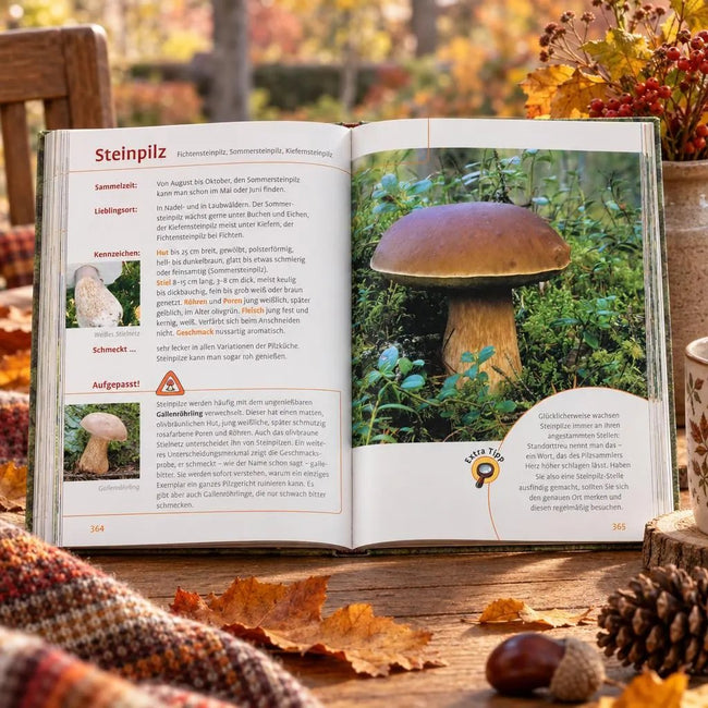 Wild- und Heilkräuter, Beeren & Pilze finden - Für Einsteiger