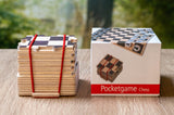Pocketgame - Schach - Spiel plus Baumspende in deutschem Landesforst