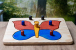 Greifpuzzle Schmetterling - Spiel plus Baumspende in deutschem Landesforst