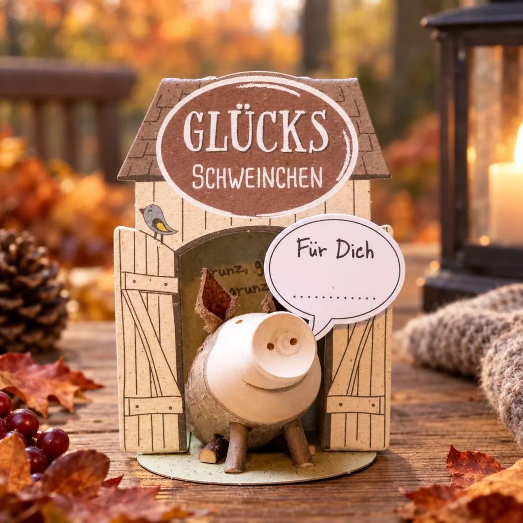 Glücksschweinchen "Für Dich..."