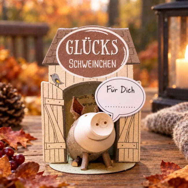 Glücksschweinchen "Für Dich..."