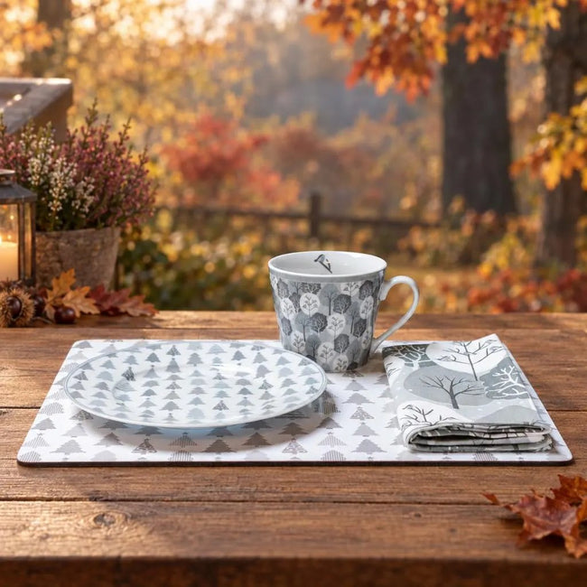 Frühstücks-Set mit Baummotiv