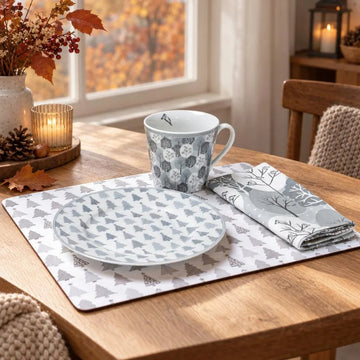 Frühstücks-Set mit Baummotiv