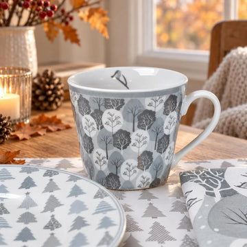Frühstücks-Set mit Baummotiv