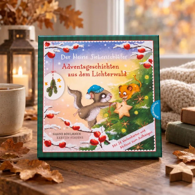 Adventskalender-Box vom kleinen Siebenschläfer