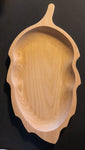 Handgefertigte Schale aus Buchenholz