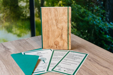 Notizbuch mit Kirschbaumcover