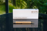 Druckkugelschreiber mit Holz von E+M