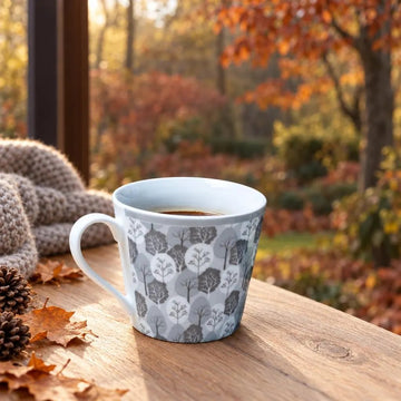 Tasse aus Porzellan "Wald"