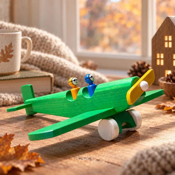 Flugzeug aus Holz