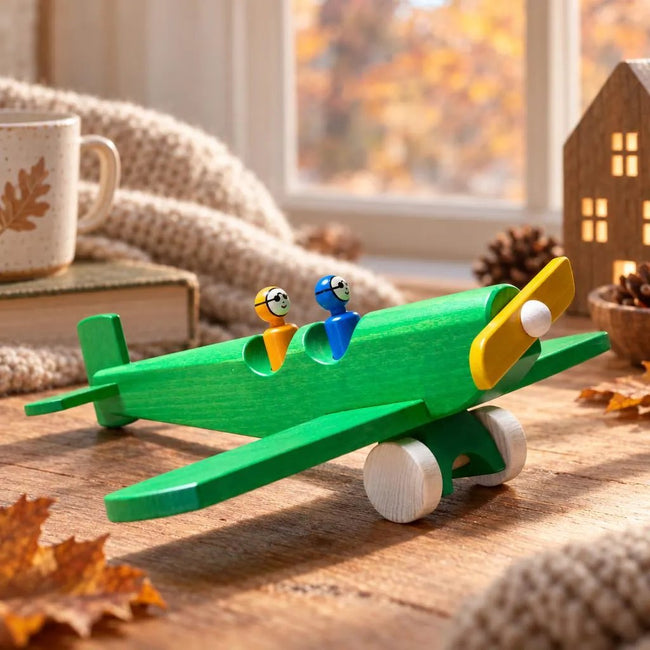 Flugzeug aus Holz