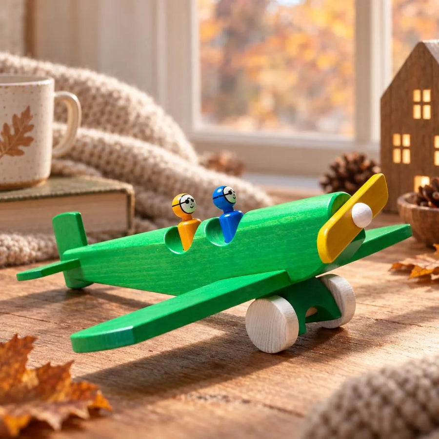 Flugzeug aus Holz