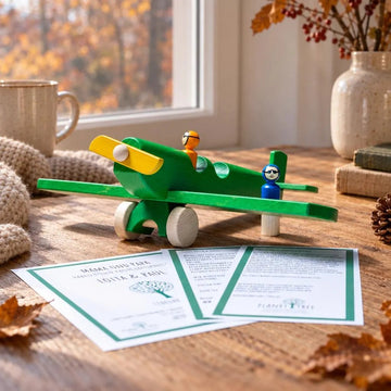 Flugzeug aus Holz