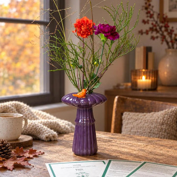 Dekorative Vase mit Vögelchen