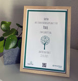 Personalisiertes Zertifikat - Digital (PDF) oder gedruckt