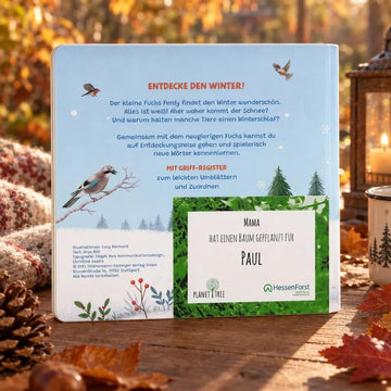 Ferdy, der kleine Fuchs: Im Winter | Pappebuch mit Griff-Register