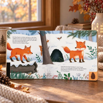 Ferdy, der kleine Fuchs: Im Winter | Pappebuch mit Griff-Register