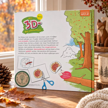 Mein 3D Mal- und Sachbuch