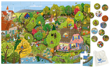 Rotkäppchen Wimmel Puzzle
