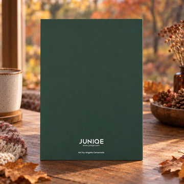Notizbuch mit Waldmotiv - Herbst