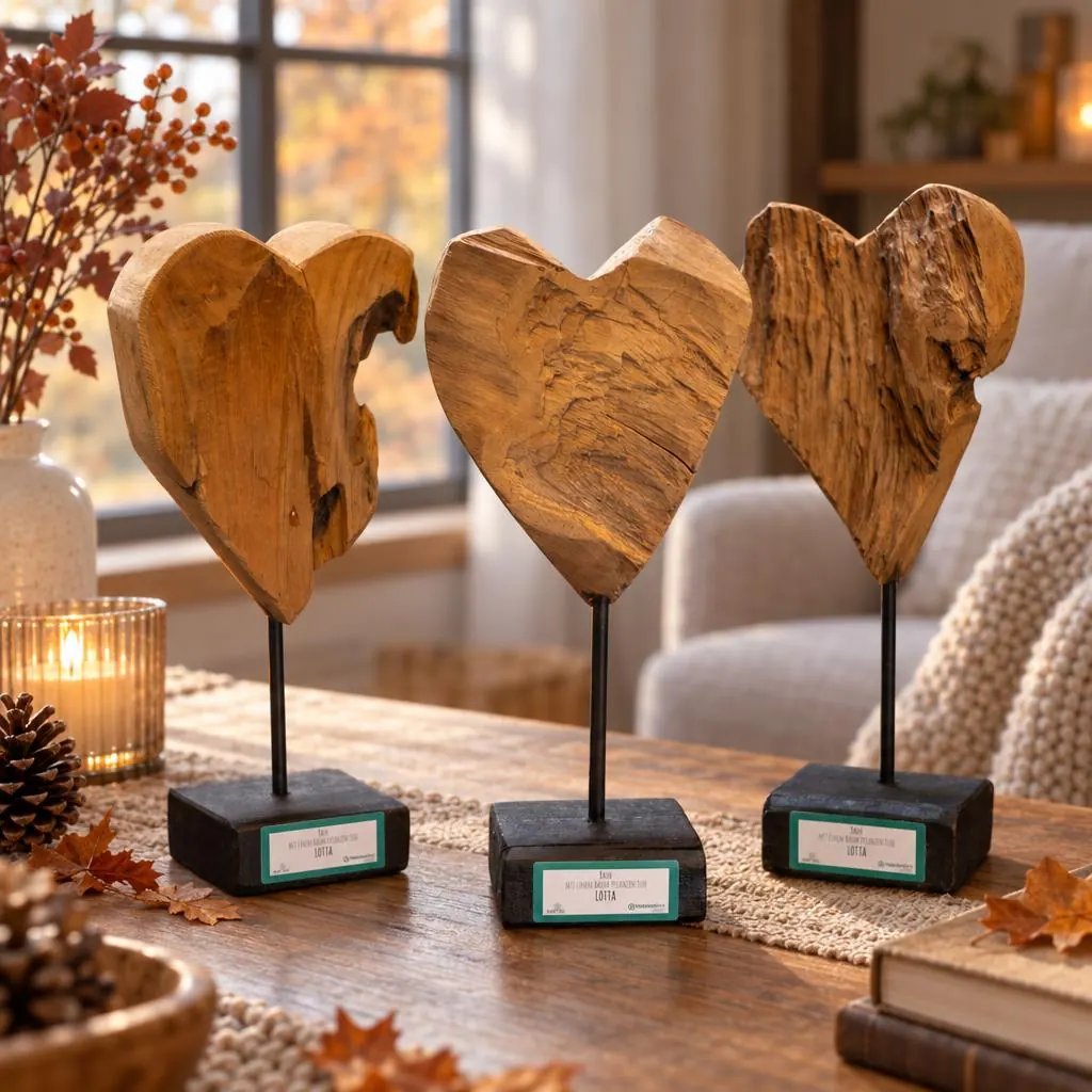 Herz aus Holz – Produktansicht