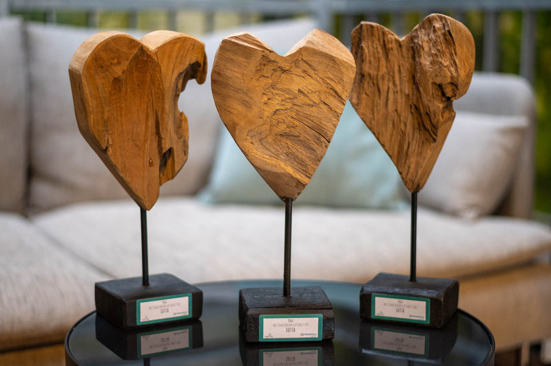 Herz aus Holz - Unikat