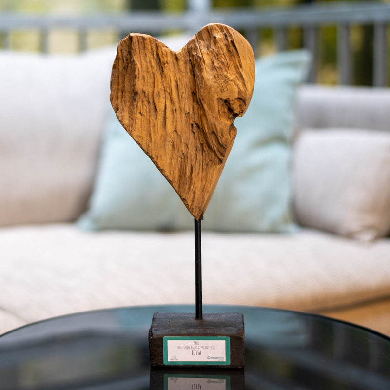 Herz aus Holz - Unikat